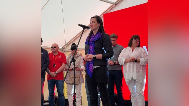 Socialdemokratų jėgą akcentavusi I. Ruginienė: „Mokame sunkiai dirbti“