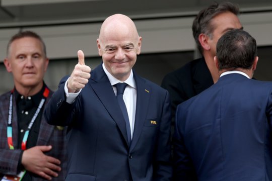 Konfliktas iš niekur: FIFA prezidentas pajuokavo apie Italijos rinktinę, šalies ministras supyko