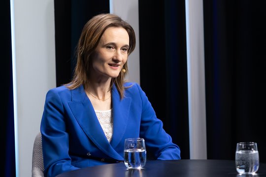 Kritiką socialdemokratams išreiškusi V. Čmilytė-Nielsen: politiškai yra nesuvokiama