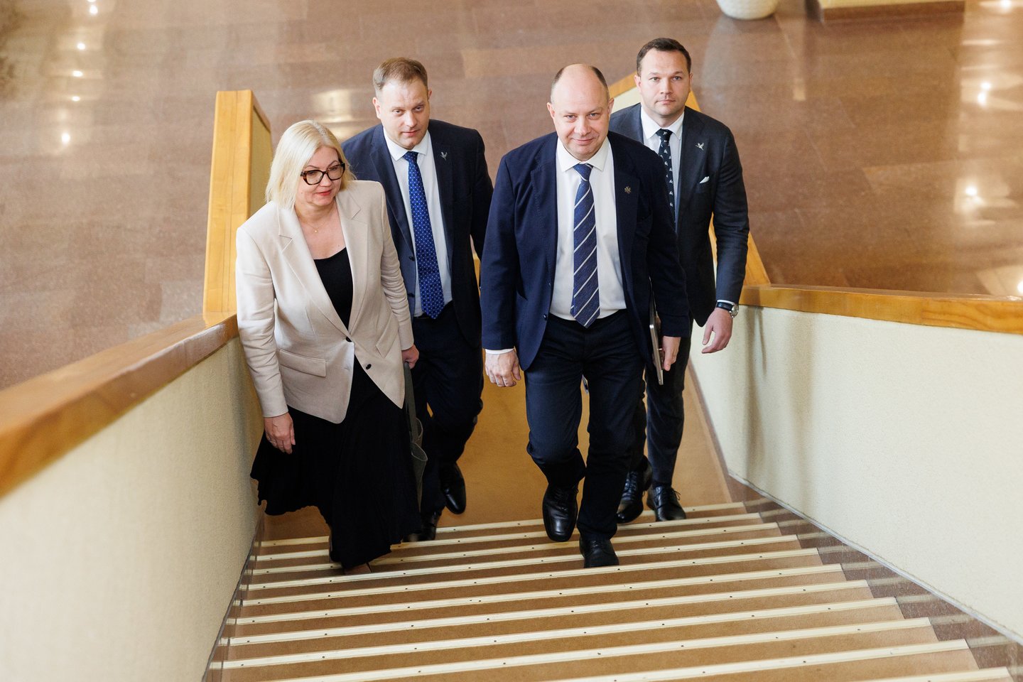 Derybos dėl naujosios koalicijos.<br>T. Bauro nuotr.
