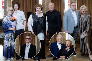 Režisierius Algimantas Puipa atšventė 75-ąjį gimtadienį: sveikinti atvyko būrys žinomų bičiulių