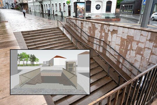 Požeminės perėjos Kaune laukia kapitalinis remontas: parodė, kaip pasikeis