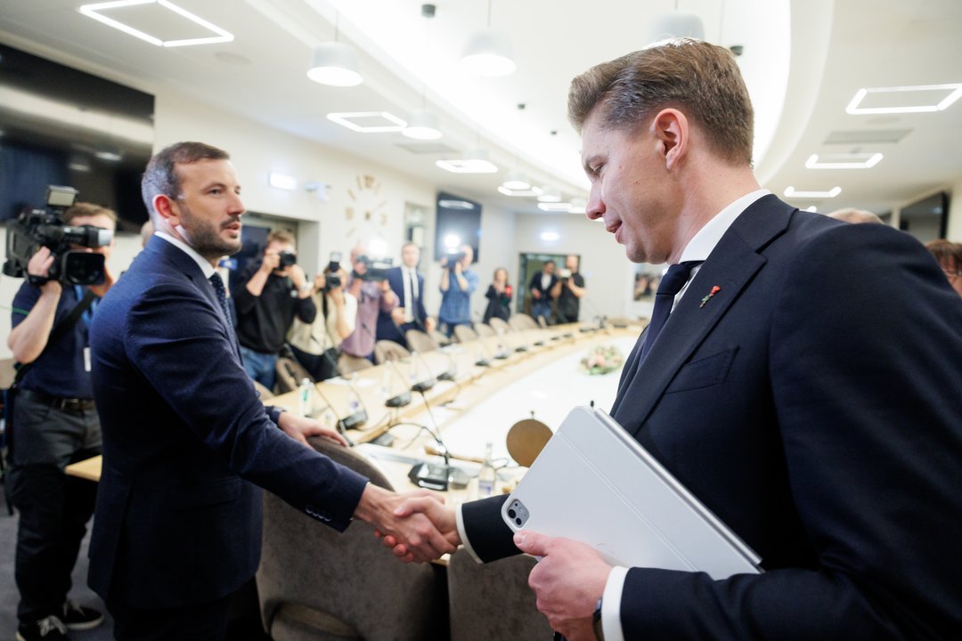M. Sinkevičius ir V. Sinkevičius susitarė, kurios ministerijos atiteks demokratams