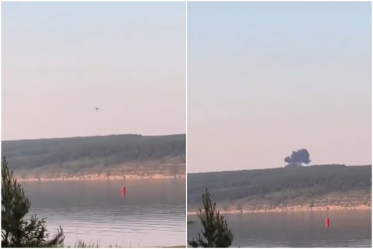 Sibire sudužo Rusijos ilgojo nuotolio bombonešis