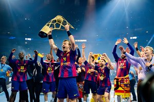 50 kartų stipriausi Europoje – po rankininkų pergalės „Barcelona“ švenčia jubiliejinį titulą