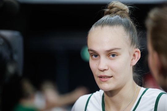 Justė Jocytė grįžo ant WNBA parketo