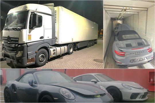 Vokietijoje pavogtų prabangių automobilių gabenimo į Lietuvą byla keliauja į teismą