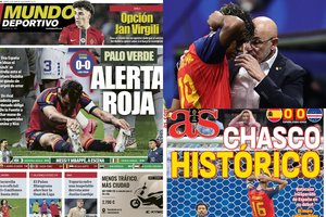 Po sensacingo čempionato starto Ispanijos spauda sumalė futbolo rinktinę į miltus