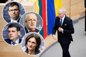 Pasipylė reakcijos po G. Nausėdos pranešimo: iš R. Žemaitaičio – nemalonios replikos