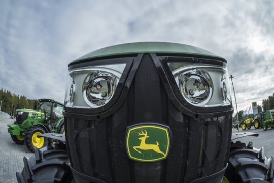 Tauragės rajone pavogtas traktorius „John Deere“