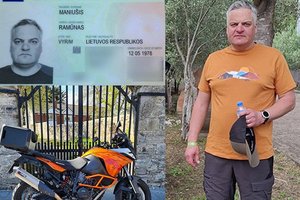 Mįslingomis aplinkybėmis dingo savaitgalį iš Ignalinos į Latviją motociklu išvykęs vyras