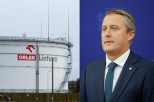 Lenkija birželį nusprendė apmokestinti „Orlen“ pelną: Ž. Vaičiūnas pasakė, ko imsis Lietuva 