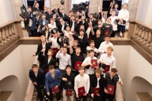 SKM Padėkos vakare – istorinio sezono įprasminimas ir išleistuvių nuotaikos