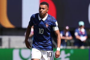 Dvigubai saldi pergalė – K. Mbappe tapo rezultatyviausiu Prancūzijos rinktinės žaidėju