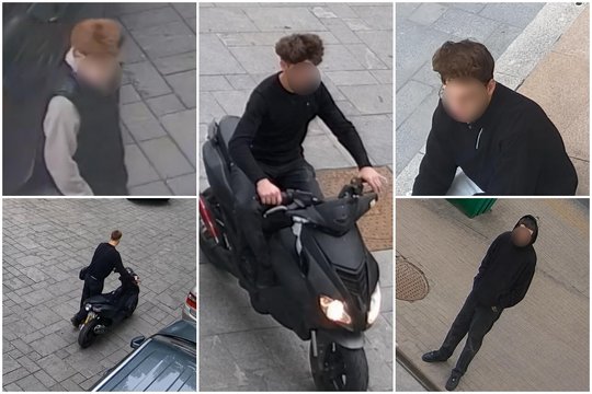 Pabandykite atpažinti, jei pavyks: Kauno policija prašo pagalbos, bet ieškomų žmonių veidus uždengė