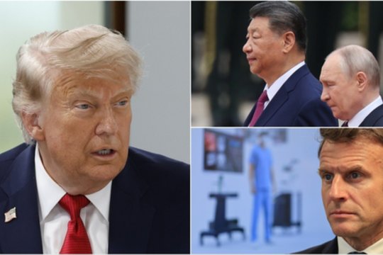 Prakalbo apie pasaulio lyderių prioritetą: „Xi Jinpingas, E. Macronas ar V. Putinas – visi tai žino“