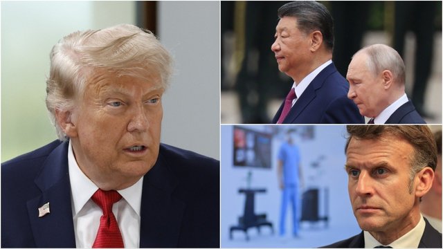 Prakalbo apie pasaulio lyderių prioritetą: „Xi Jinpingas, E. Macronas ar V. Putinas – visi tai žino“