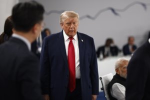 Iš D. Trumpo lūpų – įžūlus pareiškimas G7: „Aš čia viršininkas“