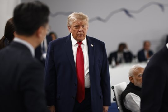 Iš D. Trumpo lūpų – įžūlus pareiškimas G7: „Aš čia viršininkas“