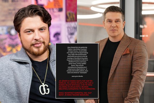 OG Version ir Saulius Baniulis kibo vienas kitam į atlapus: „Žioplys tu“