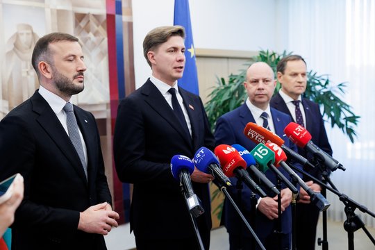 M. Sinkevičius viliasi, kad „socdemai“ paskutinį kartą keičia koaliciją: „Tikiuosi, kad ketvirto karto nebus“ 