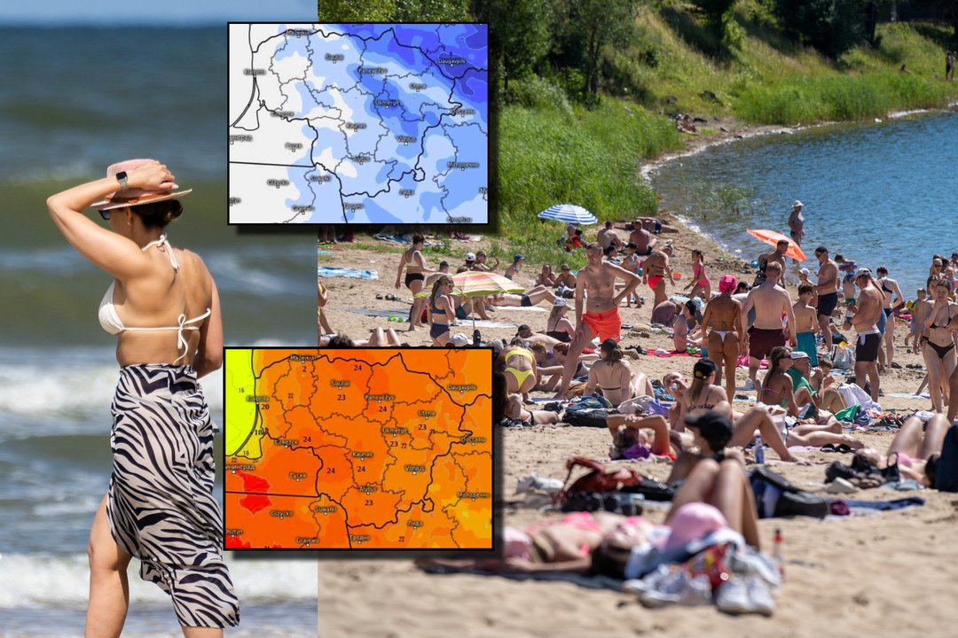 „Audringesnių ir lietingesnių orų sulauksim“: žinoma sinoptikė pranešė, kiek tęsis šiluma