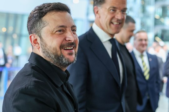 V. Putiną bepročiu pavadinęs V. Zelenskis pabrėžia Europos įsitraukimą: tai turi daryti be išimčių