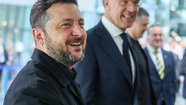 V. Putiną bepročiu pavadinęs V. Zelenskis pabrėžia Europos įsitraukimą: tai turi daryti be išimčių