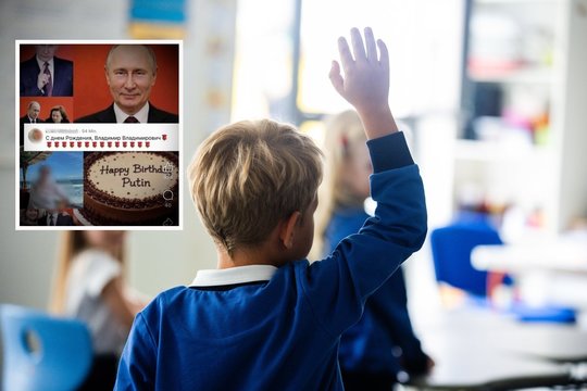 Vilkaviškyje – V. Putinui simpatijas reiškianti pradinukų mokytoja: po pasklidusio įrašo pati išėjo iš darbo
