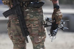 Europoje pasikėsinta į Ukrainai skirtų dronų gamyklą