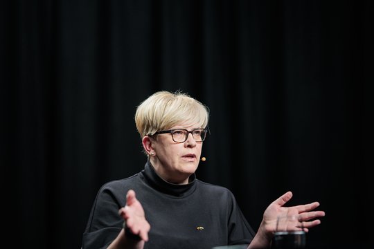 I. Šimonytė palygino M. Sinkevičių su G. Palucku ir įgėlė dėl televizoriaus
