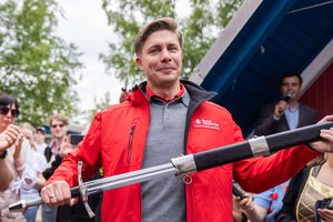 M. Sinkevičius dar neatsako, ar kelsis į Turniškes: realiausia, kad Jonavoje liks tik šeima
