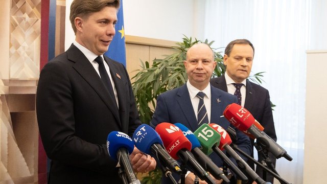 Atkreipė dėmesį, kad ši koalicija gali būti ramesnė: tai lems ne tik sutartyje minimas santykių aiškinimosi punktas