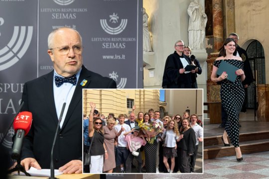 J. Olekas parodė anūkę ir pasidžiaugė jos pasiekimu: „Šeimos tradicijos tęsiamos“