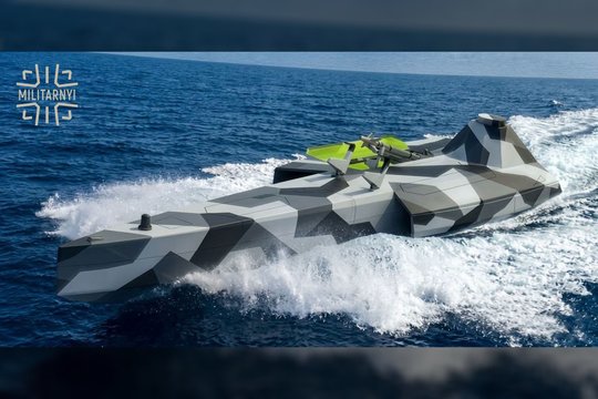 Ukrainiečiai kuria unikalų jūrinį droną, skirtą naikinti orlaivius