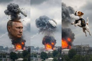 Po Ukrainos atakos prieš Maskvą – juokelių lavina internete