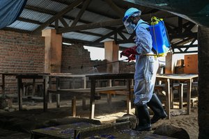 PSO: Konge Ebola užsikrėtė daugiau kaip 70 medicinos darbuotojų