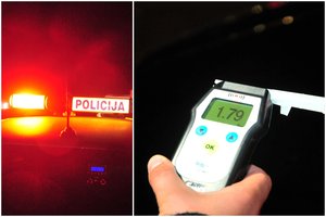 Kauno r. girtos karo gydytojos automobilis nuskriejo nuo kelio