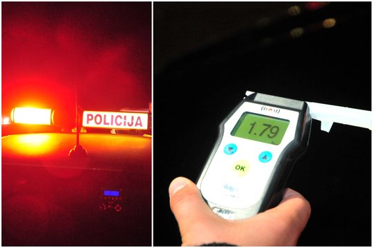 Kauno r. girtos karo gydytojos automobilis nuskriejo nuo kelio