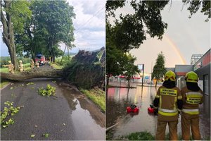 Įspėjimai išsipildė su kaupu – Lenkiją siaubia smarkios audros, į moterį trenkė žaibas