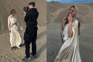 Po vaizdo klipo filmavimo atlikėjai Elvijai prireikė medikų pagalbos