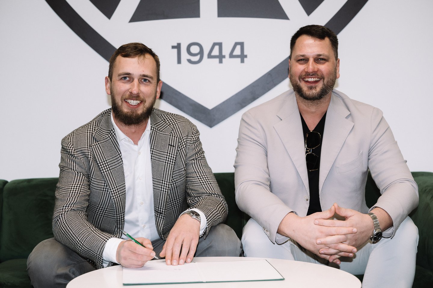 „ICM Group“ akcininkai Ignas Flenderis ir Martynas Kubilius.