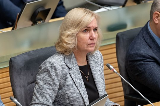 Nepagrįstai praturtėjusia pripažinta Seimo vicepirmininkė D. Žebelienė parašė antrą skundą LAT