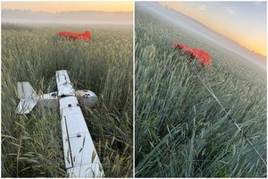 Dieveniškių kilpoje pasieniečiai nutupdė kontrabandininkų lėktuvėlį