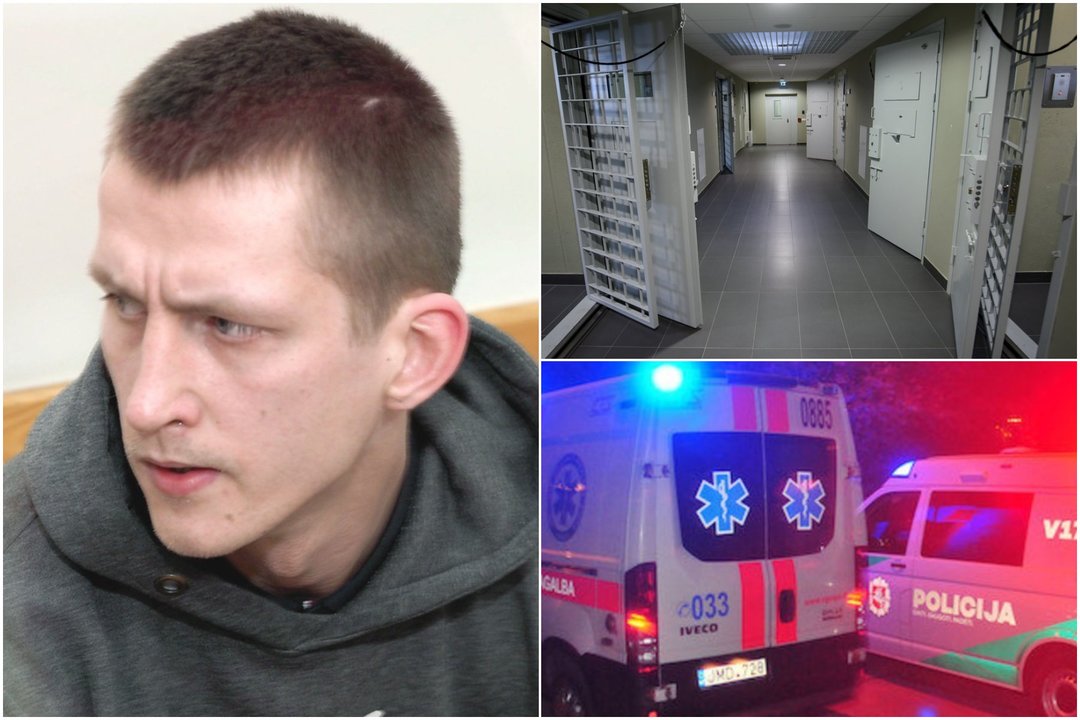 Žudikas „tiktokeris“ Kauno kalėjime brutaliai sumušė kameros draugą: auka užkliuvo, tapydama paveikslą