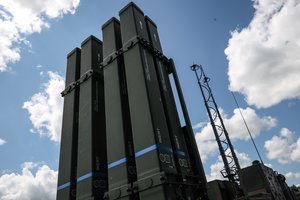 Į Estija pristatyta pirmoji iš trijų vokiškų gynybos sistemų „Iris-T“
