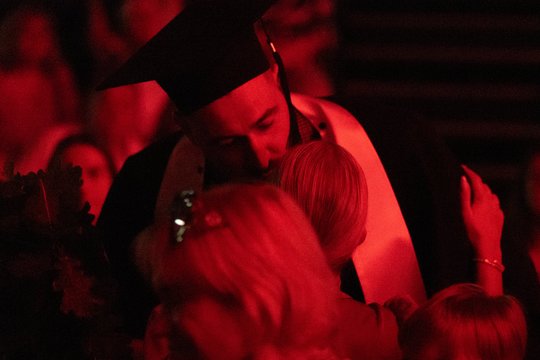 Vietoje kamuolio rankoje diplomas: J. Valančiūno karjeroje – dar viena pergalė