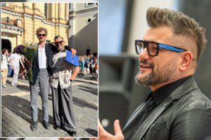 Prodiuseris D. Kubilius parodė užaugusį sūnų: tam buvo ypatinga proga