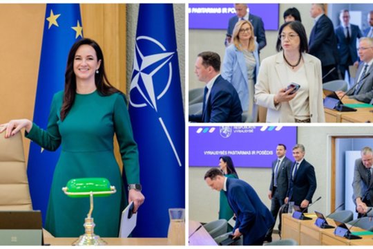 Postų netekę ministrai neslepia emocijų: „Buvome komanda“