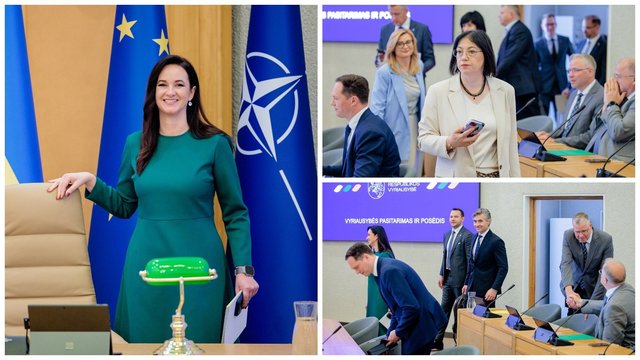 Postų netekę ministrai neslepia emocijų: „Buvome komanda“